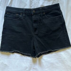 Madewell high rise shorts